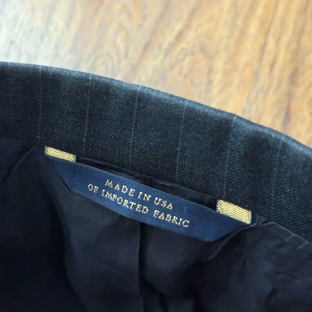 BROOKS BROTHERS 1818 MADISON PINSTRIPE MEN SUIT JACKET 44R